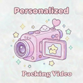 Kawaii Pastel Packing Video Camera